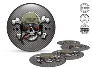 Wheel decal Racing Edition Luxury Dome Labels